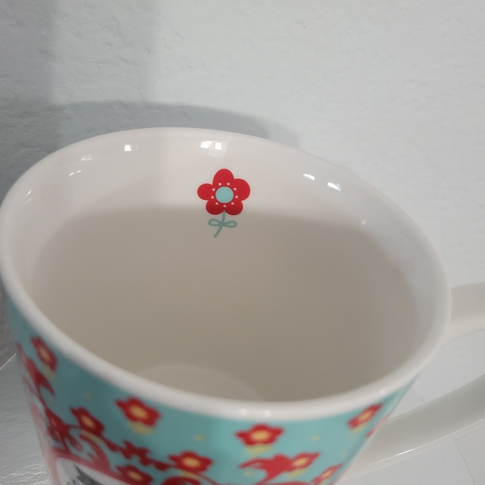 PIER 1 Imports Coffee Mug 16oz I've Got My Sassy Pants On Oversized Cup Floral - Picture 2 of 7